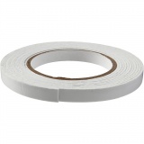 3D-Schaumstoff-Klebeband, B 12 mm, Dicke 2 mm, 5 m/ 1 Rolle