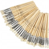 YellowLine Pinsel-Set, 6+8+10+12, 48 Stk/ 1 Pck