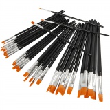 YellowLine Pinsel-Set, 0+2+4+8+12+16, 36 Stk/ 1 Pck
