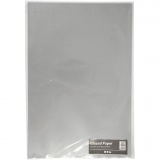 Glanzpapier, Blatt 32x48 cm, 80 g, Silber, 25 Bl./ 1 Pck