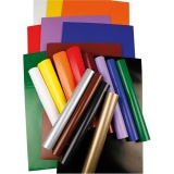 Glanzpapier, Blatt 32x48 cm, 80 g, Sortierte Farben, 11x25 Bl./ 1 Pck