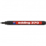 Edding 370 Marker, Strichstärke 1 mm, Schwarz, 1 Stk