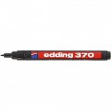 Edding 370 Marker, Strichstärke 1 mm, Schwarz, 1 Stk