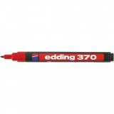 Edding 370 Marker, Strichstärke 1 mm, Rot, 1 Stk