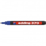 Edding 370 Marker, Strichstärke 1 mm, Blau, 1 Stk