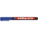 Edding 370 Marker, Strichstärke 1 mm, Blau, 1 Stk