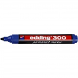 Edding 300 Marker, Strichstärke 1,5-3 mm, Blau, 1 Stk