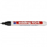 Edding 404 Marker, Strichstärke 0,75 mm, Schwarz, 1 Stk