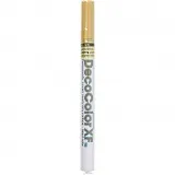 Permanent-Marker, Strichstärke 0,8 mm, Gold, 1 Stk