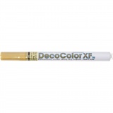 Permanent-Marker, Strichstärke 0,8 mm, Gold, 1 Stk