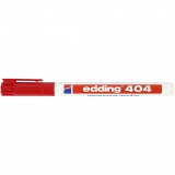 Edding 404 Marker, Strichstärke 0,75 mm, Rot, 1 Stk
