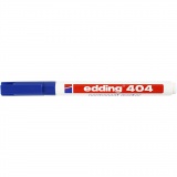 Edding 404 Marker, Strichstärke 0,75 mm, Blau, 1 Stk