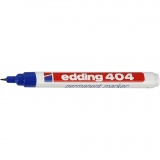 Edding 404 Marker, Strichstärke 0,75 mm, Blau, 1 Stk