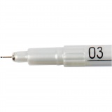 Tusche-Zeichenstift, Strichstärke 0,3 mm, Schwarz, 1 Stk