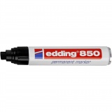 Edding 850 Marker, Strichstärke 5-15 mm, Schwarz, 1 Stk