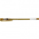 Gelschreiber, Strichstärke 0,8 mm, Gold, 6 Stk/ 1 Pck