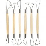 Ton-Schlingen, runde Kanten, L 20 cm, 6 Stk/ 1 Pck
