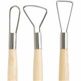 Ton-Schlingen, runde Kanten, L 20 cm, 6 Stk/ 1 Pck