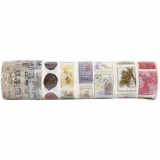 Washi Tape, L 3+5 M, B 15+25 mm, 9 Rolle/ 1 Pck