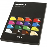 Color Bar-Papier, A4, Blatt 210x297 mm, 100 g, Sortierte Farben, 16x10 Bl./ 1 Pck