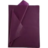 Seidenpapier, Blatt 50x70 cm, 17 g, Bordeaux, 25 Bl./ 1 Pck