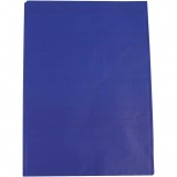 Seidenpapier, 50x70 cm, 17 g, Blau, 25 Bl./ 1 Pck