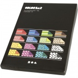 Color Bar-Papier, A4, Blatt 210x297 mm, 100 g, Sortierte Farben, 16x10 Bl./ 1 Pck