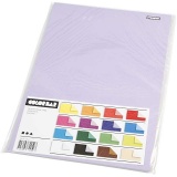 Color Bar-Karton, A4, Blatt 210x297 mm, 250 g, 16 Bl. sort./ 1 Pck