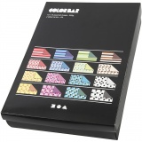 Color Bar-Karton, A4, Blatt 210x297 mm, 250 g, Sortierte Farben, 16x10 Bl./ 1 Pck