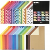 Color Bar-Karton, A4, Blatt 210x297 mm, 250 g, Sortierte Farben, 32x10 Bl./ 1 Pck