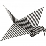 Origami-Papier, Größe 10x10 cm, 80 g, 50 Bl. sort./ 1 Pck