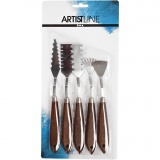 Palettmesser-Set, L 17-21 cm, B 2-3 cm, 5 Stk/ 1 Pck