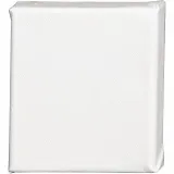 Leinwand, T 1,6 cm, Größe 10x10 cm, 360 g, Weiß, 10 Stk/ 1 Pck