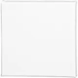 Leinwand, T 1,6 cm, Größe 20x20 cm, 360 g, Weiß, 10 Stk/ 1 Pck