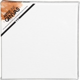 Leinwand, T 1.6 cm, Größe 20x20 cm, 360 g, Weiß, 10 Stk/ 1 Pck