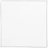 Leinwand, T 1,6 cm, Größe 20x20 cm, 360 g, Weiß, 1 Stk