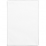 Leinwand, T 1.6 cm, Größe 18x24 cm, 360 g, Weiß, 10 Stk/ 1 Pck