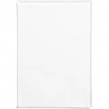 Leinwand, T 1,6 cm, Größe 18x24 cm, 360 g, Weiß, 10 Stk/ 1 Pck