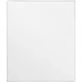 Leinwand, T 1,6 cm, Größe 24x30 cm, 360 g, Weiß, 10 Stk/ 1 Pck
