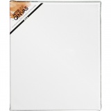 Leinwand, T 1.6 cm, Größe 24x30 cm, 360 g, Weiß, 1 Stk
