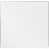 Leinwand, T 1.6 cm, Größe 30x30 cm, 360 g, Weiß, 10 Stk/ 1 Pck