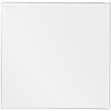 Leinwand, T 1.6 cm, Größe 30x30 cm, 360 g, Weiß, 1 Stk