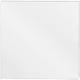 Leinwand, T 1.6 cm, Größe 40x40 cm, 360 g, Weiß, 1 Stk