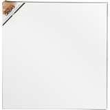 Leinwand, T 1.6 cm, Größe 40x40 cm, 360 g, Weiß, 1 Stk