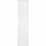 Leinwand, T 1.6 cm, Größe 10x50 cm, 360 g, Weiß, 10 Stk/ 1 Pck