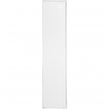 Leinwand, T 1.6 cm, Größe 10x50 cm, 360 g, Weiß, 1 Stk