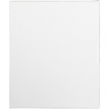 Leinwand, T 1.6 cm, Größe 50x60 cm, 360 g, Weiß, 5 Stk/ 1 Pck