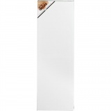 Leinwand, T 1.6 cm, Größe 30x90 cm, 360 g, Weiß, 5 Stk/ 1 Pck