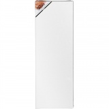 Leinwand, T 1.6 cm, Größe 20x60 cm, 360 g, Weiß, 10 Stk/ 1 Pck