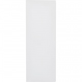 Leinwand, T 1.6 cm, Größe 20x60 cm, 360 g, Weiß, 10 Stk/ 1 Pck